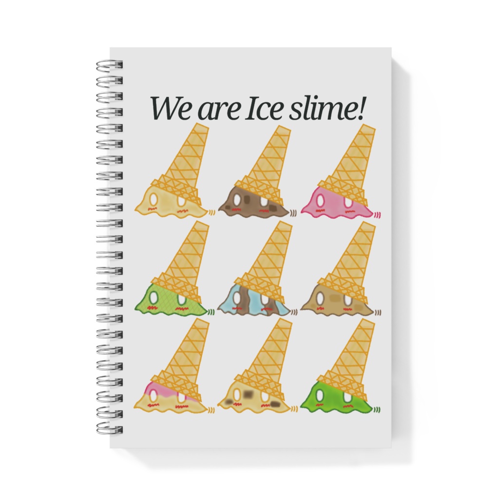 We are Ice slime!リングノート