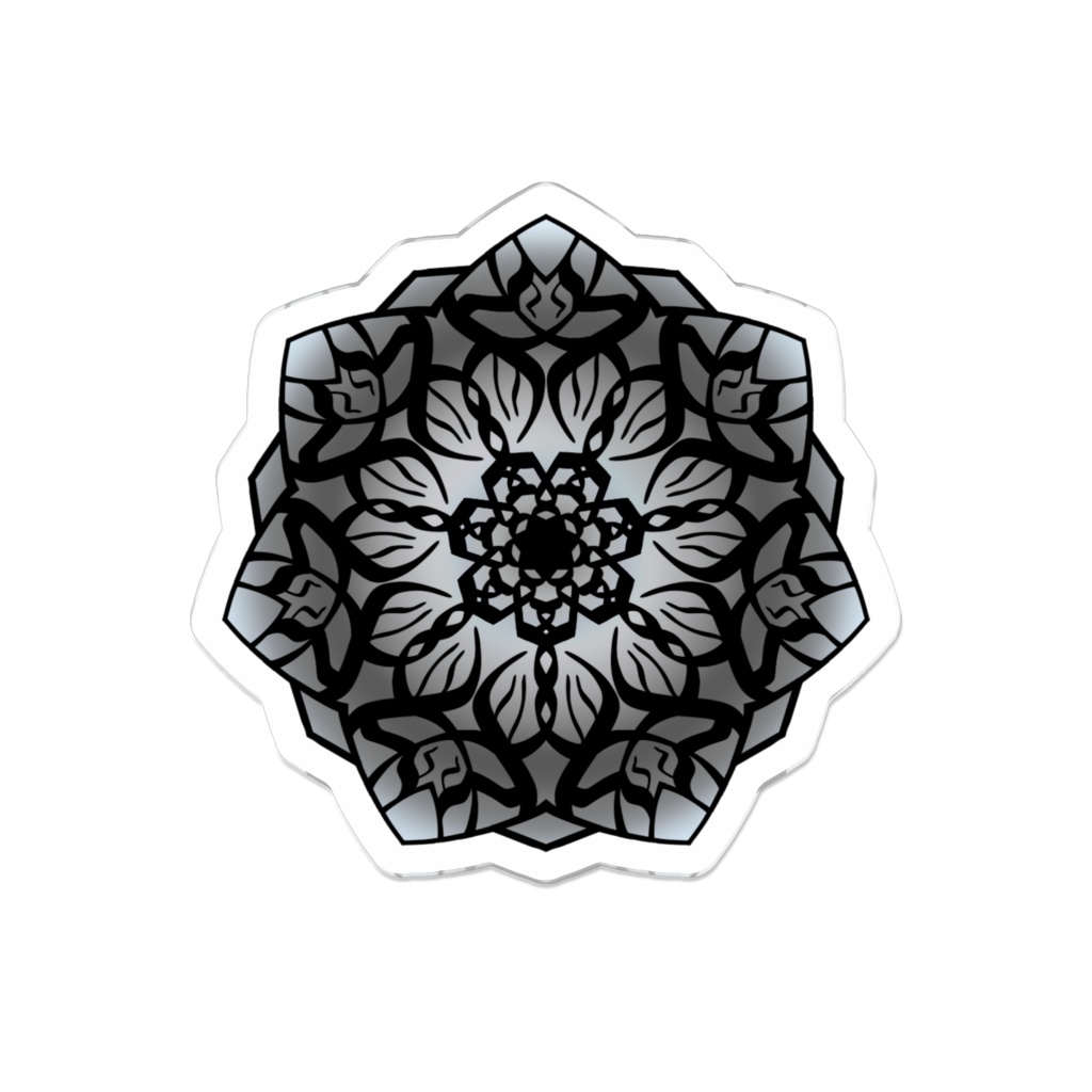 華曼陀羅003アクリルバッジ