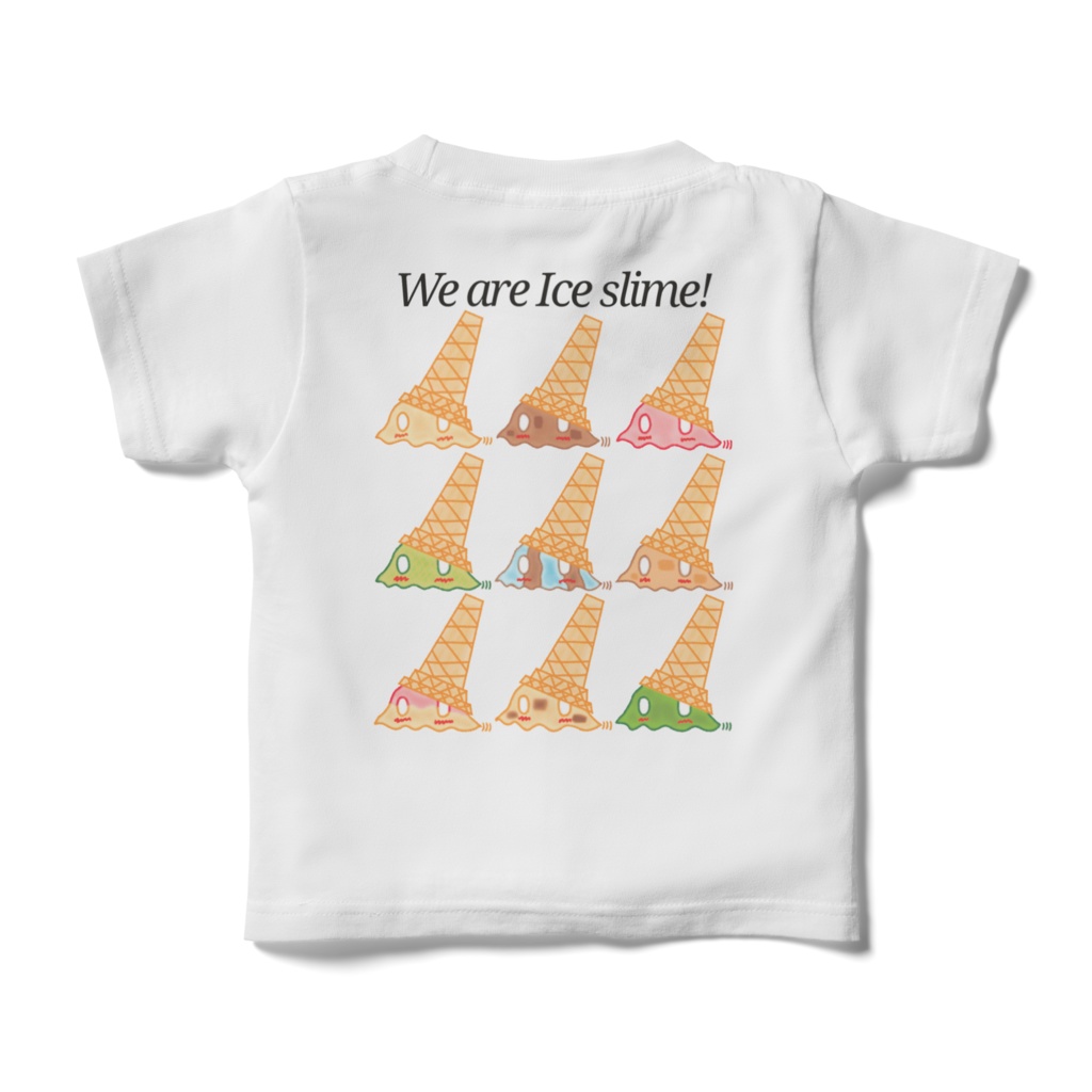 アイススライムチョコミントフレーバーキッズTシャツ