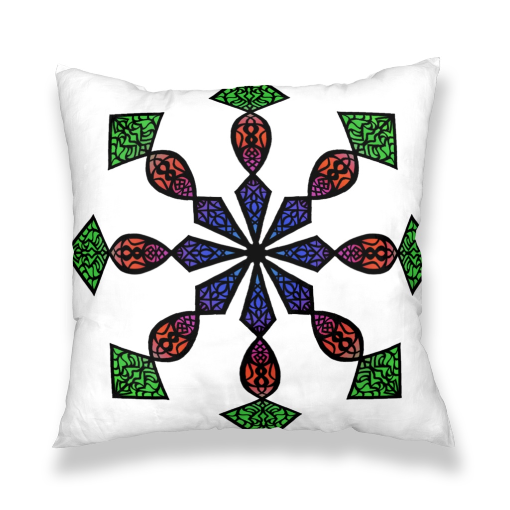 華曼陀羅043クッションカバー