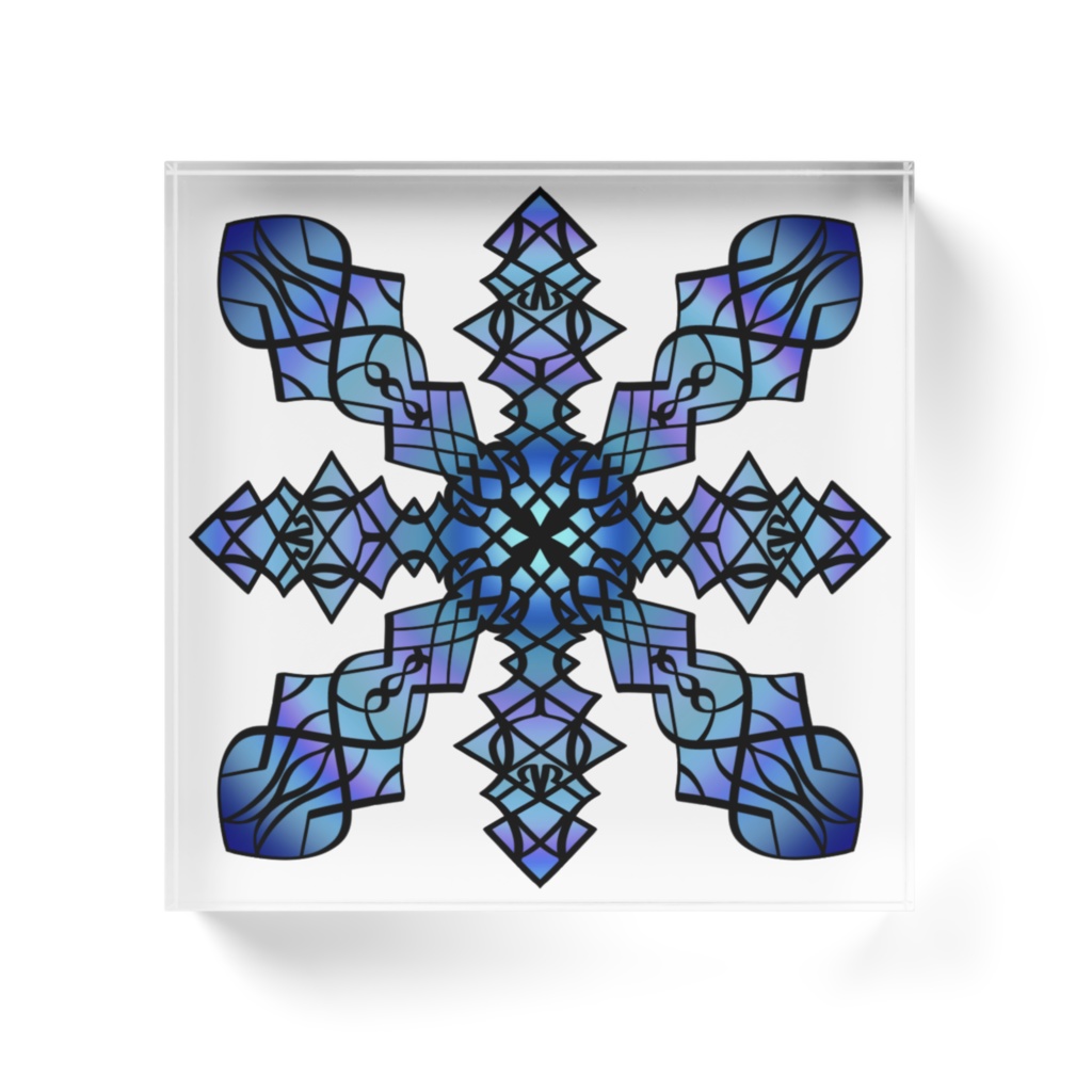 華曼陀羅049アクリルブロック