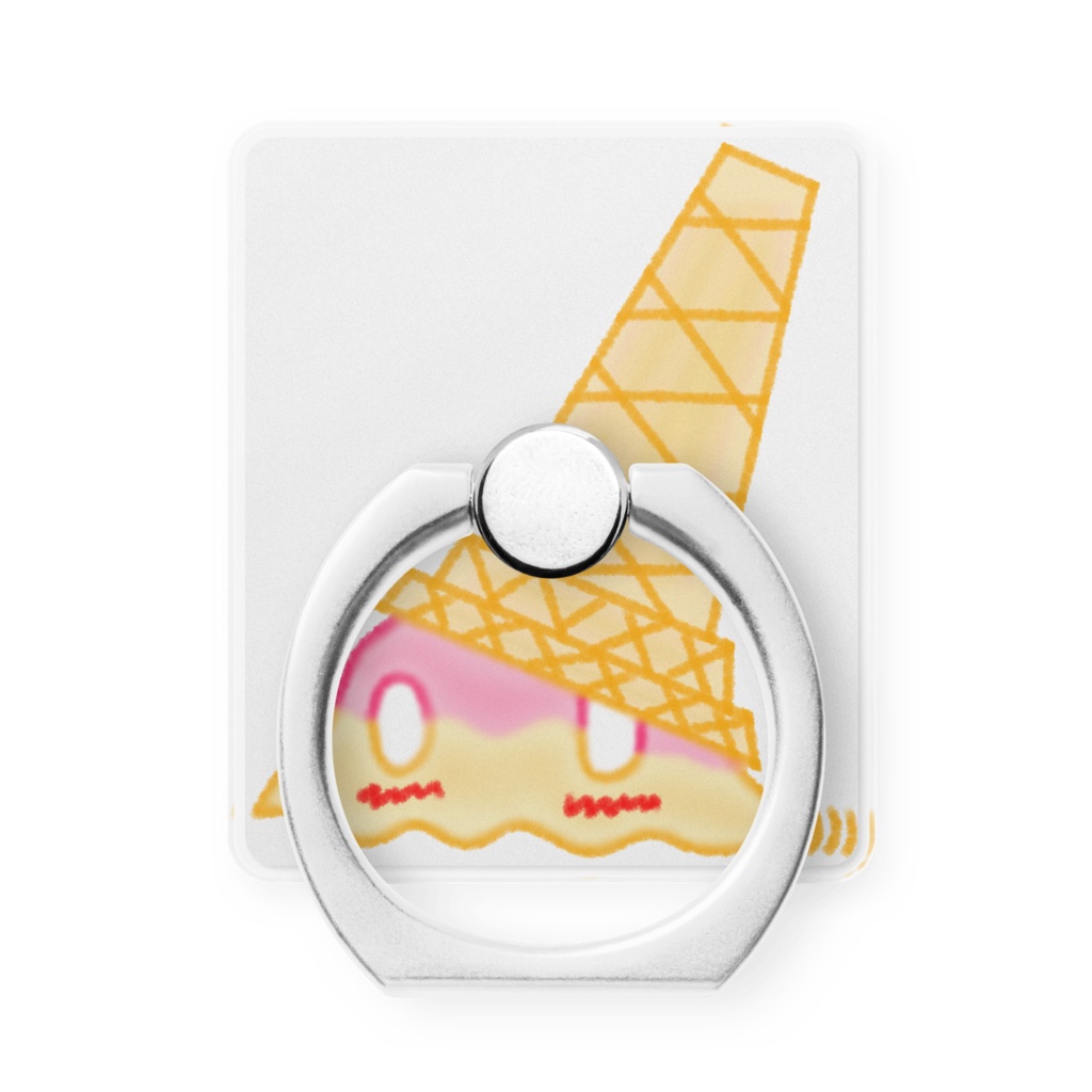 アイススライムストロベリーミルクフレーバースマホリング