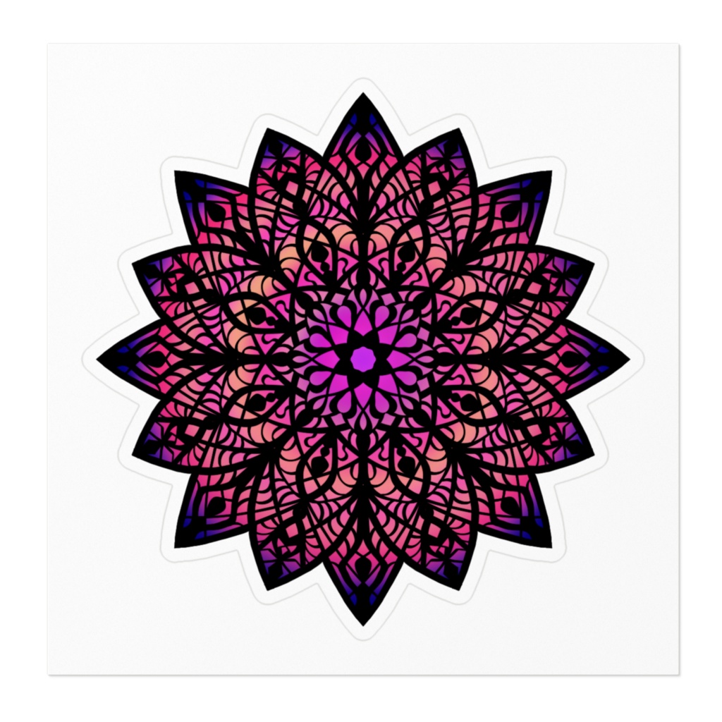 華曼陀羅045ステッカー