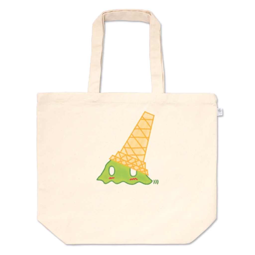 アイススライムグリーンティーフレーバートートバッグ