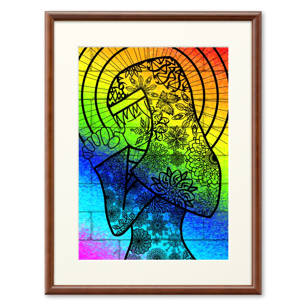 SisterOfFlower_Mellow複製画