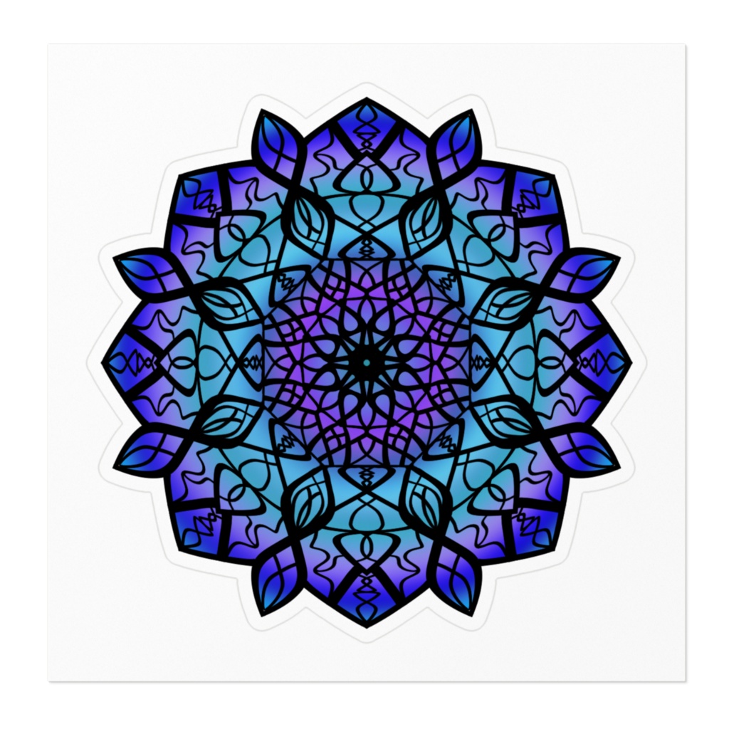 華曼陀羅018ステッカー