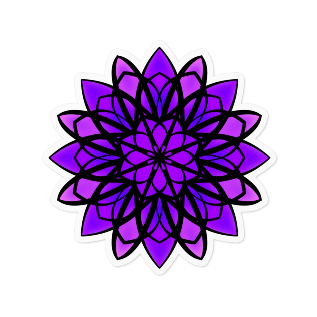 華曼陀羅053ステッカー