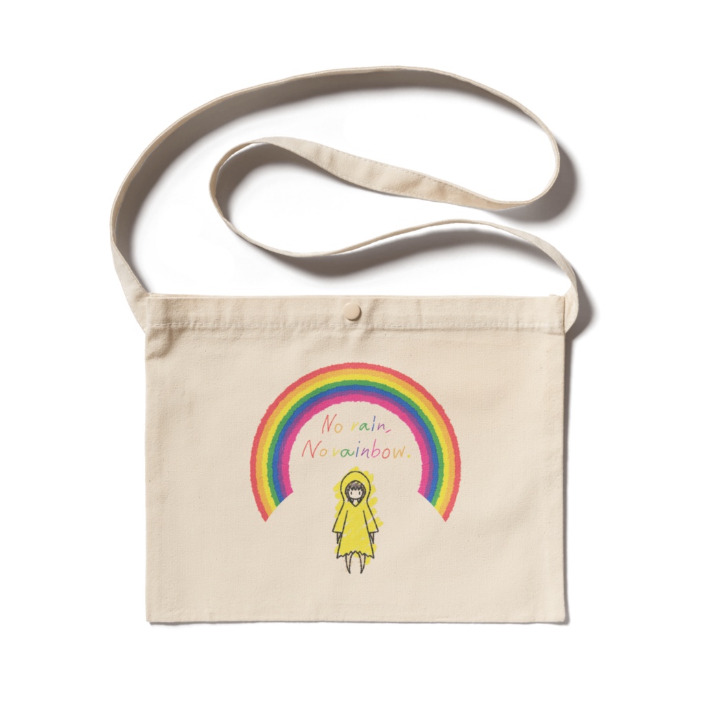 No Rain,No Rainbow.サコッシュ