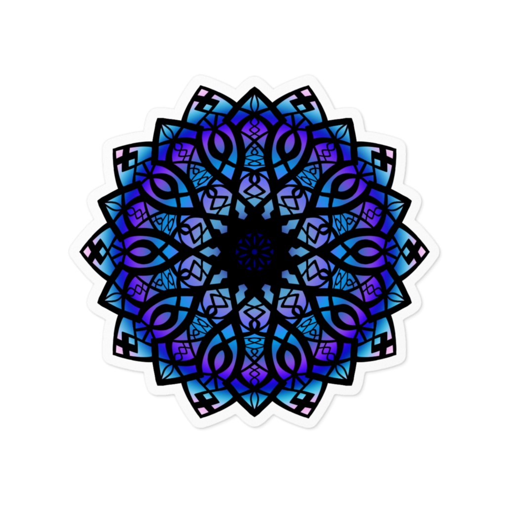 華曼陀羅021ステッカー