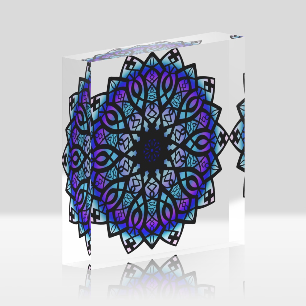 華曼陀羅021アクリルブロック