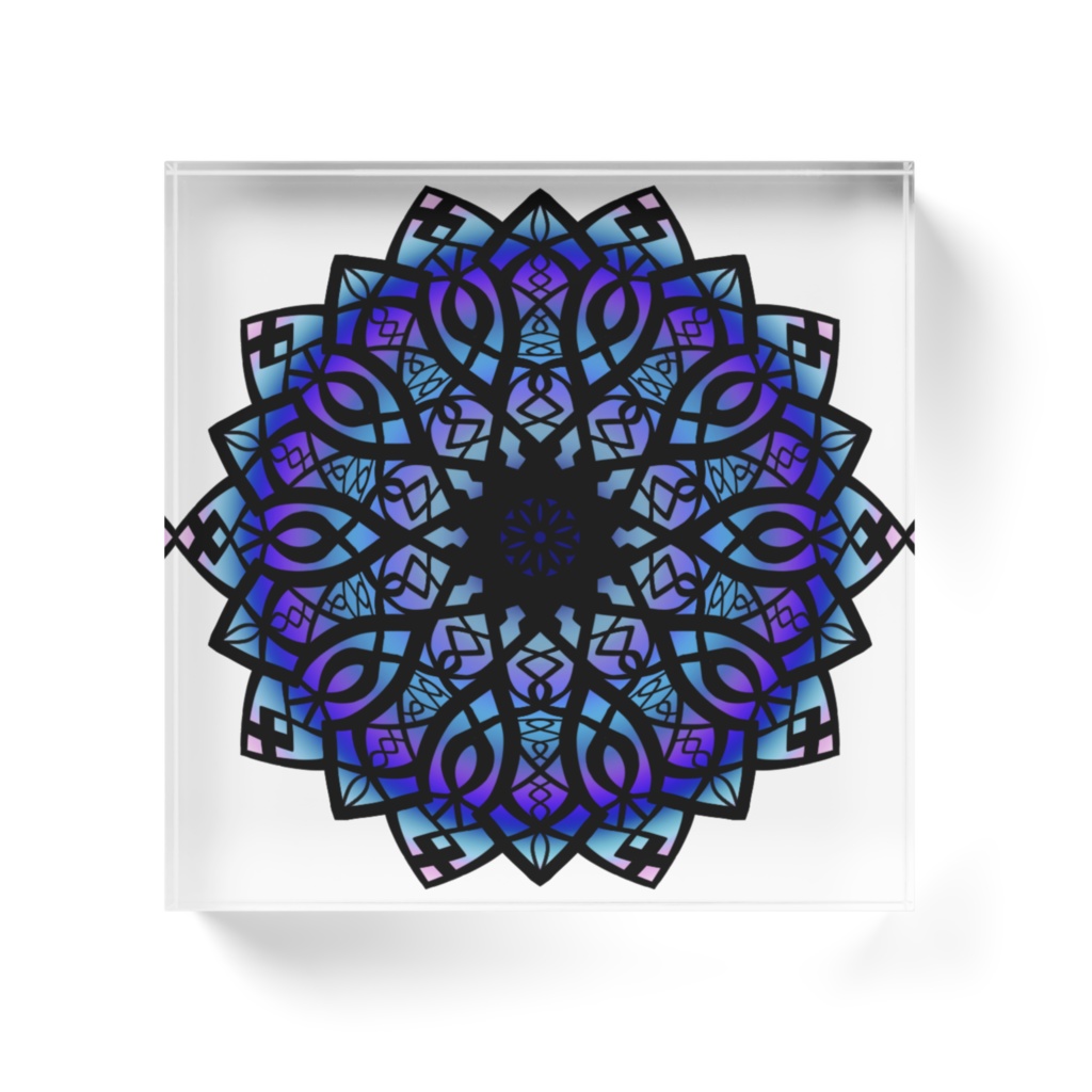 華曼陀羅021アクリルブロック