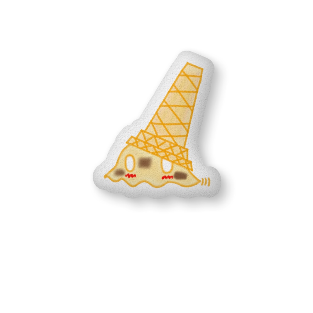 アイススライムクッキーバニラフレーバーふかふかクッション