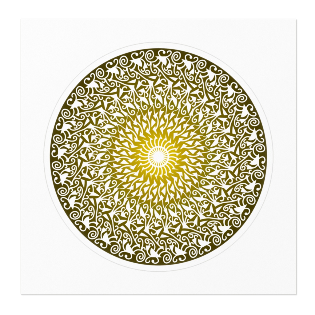 華曼陀羅014ver.2ステッカー