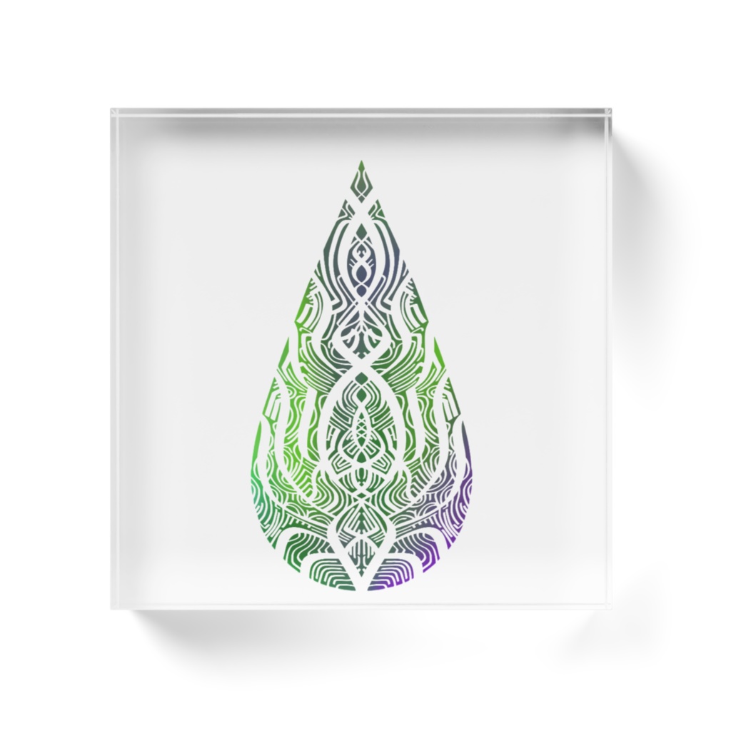 TearDrop003ver.1アクリルブロック