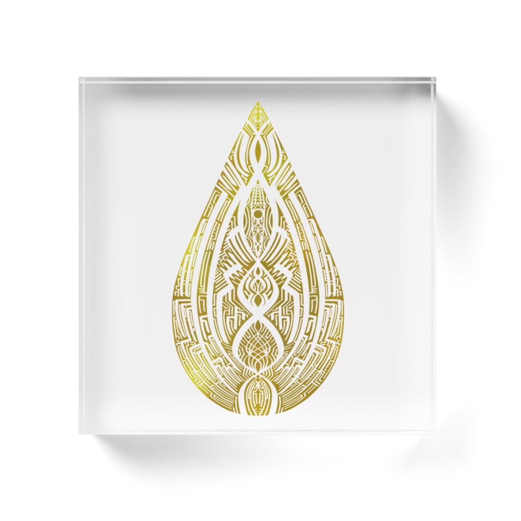 TearDrop004ver.1アクリルブロック