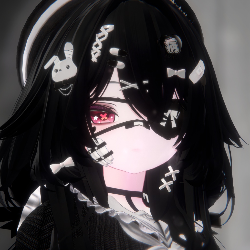 【ルルネ】Crosstar Eye Texture【19color】