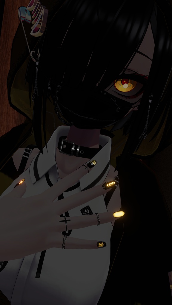 【10アバター】HalloweeNail【7color】