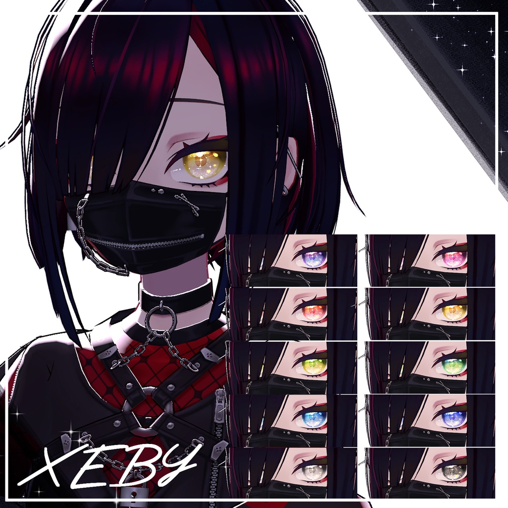 【40アバター】宙の詩EyeTexture【10Color+10】