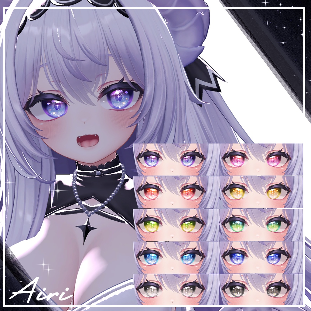 【40アバター】宙の詩EyeTexture【10Color+10】