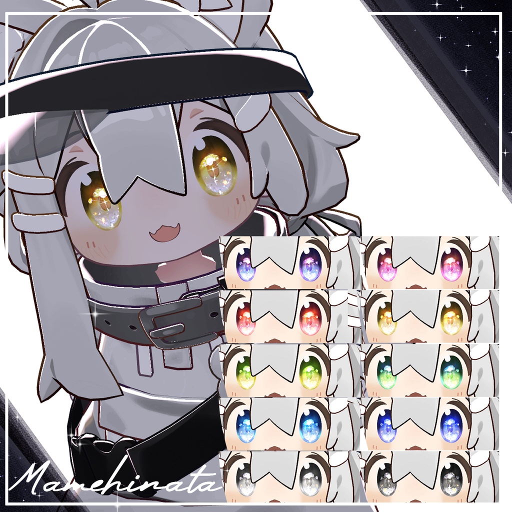 【40アバター】宙の詩EyeTexture【10Color+10】