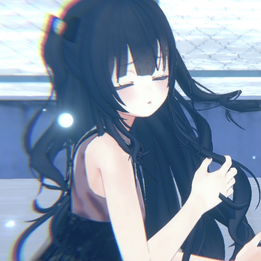 *Ribbon charm icepick*【VRChat想定】