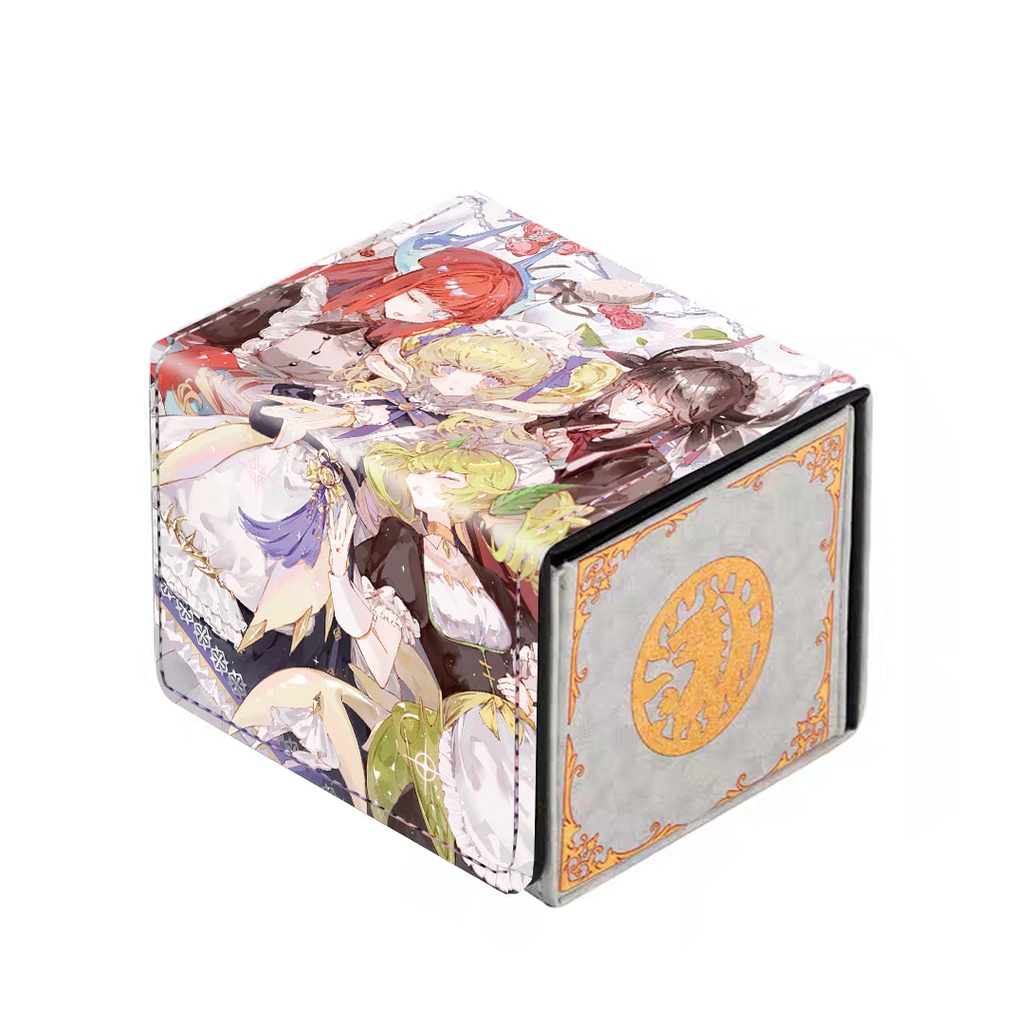 委託「遊戯王」ドラゴンメイド・ティルル&パルラ&ラティス&ハスキー デッキケース カードケース