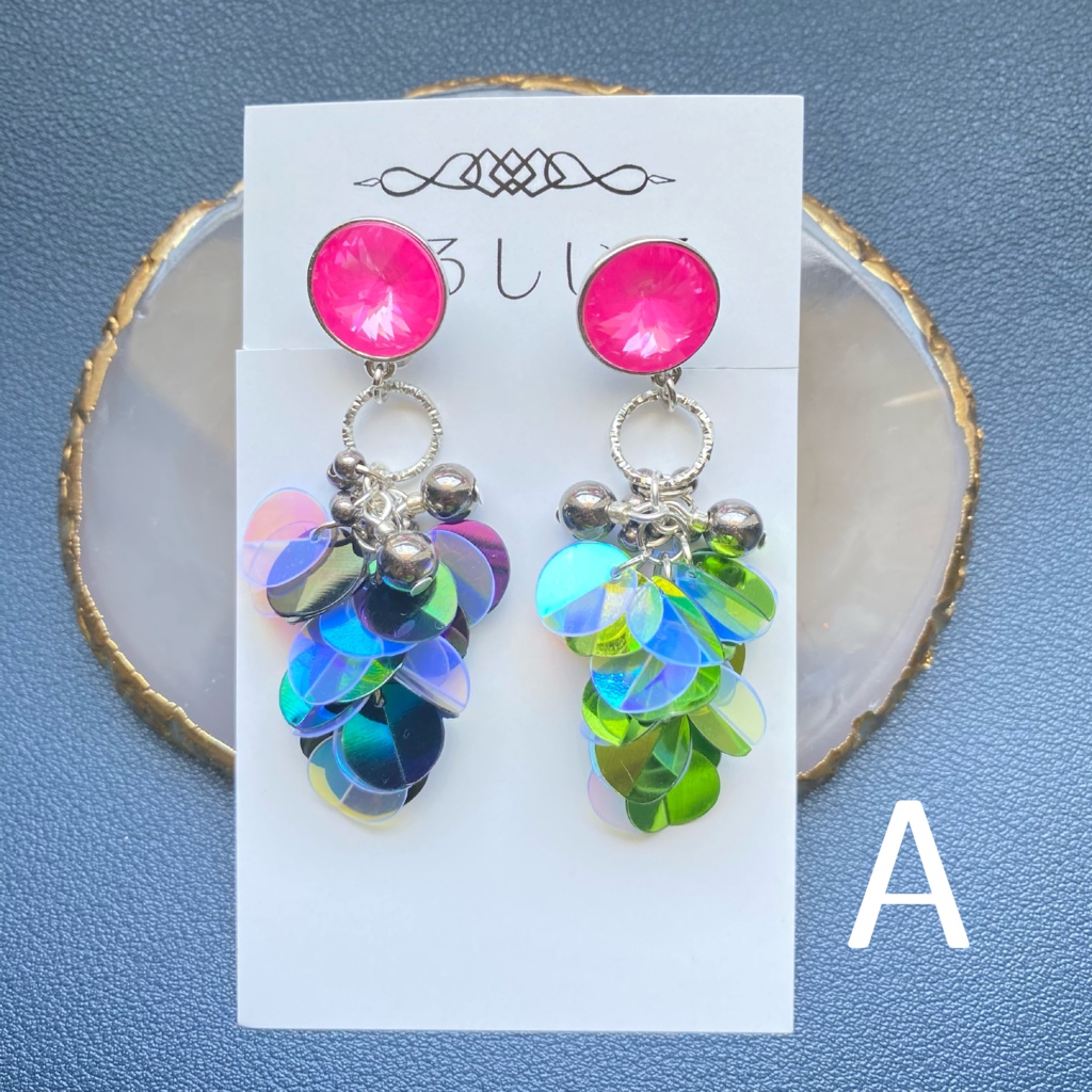 【ツイステ】リリア・ヴァンルージュイメージアクセサリー3種【イヤリング・ピアス】