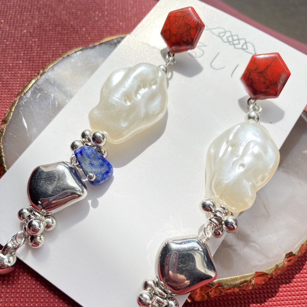 【刀剣乱舞】抜丸イメージアクセサリー【イヤリング・ピアス】