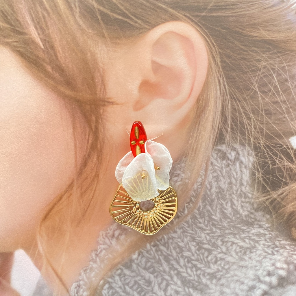 【刀剣乱舞】薬研藤四郎・前田藤四郎・今剣イメージアクセサリー【イヤリング・ピアス】