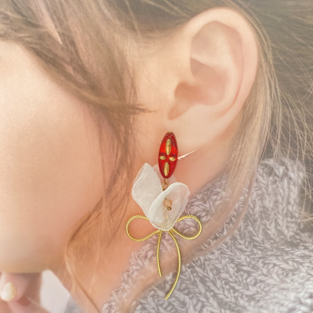 【刀剣乱舞】薬研藤四郎・前田藤四郎・今剣イメージアクセサリー【イヤリング・ピアス】