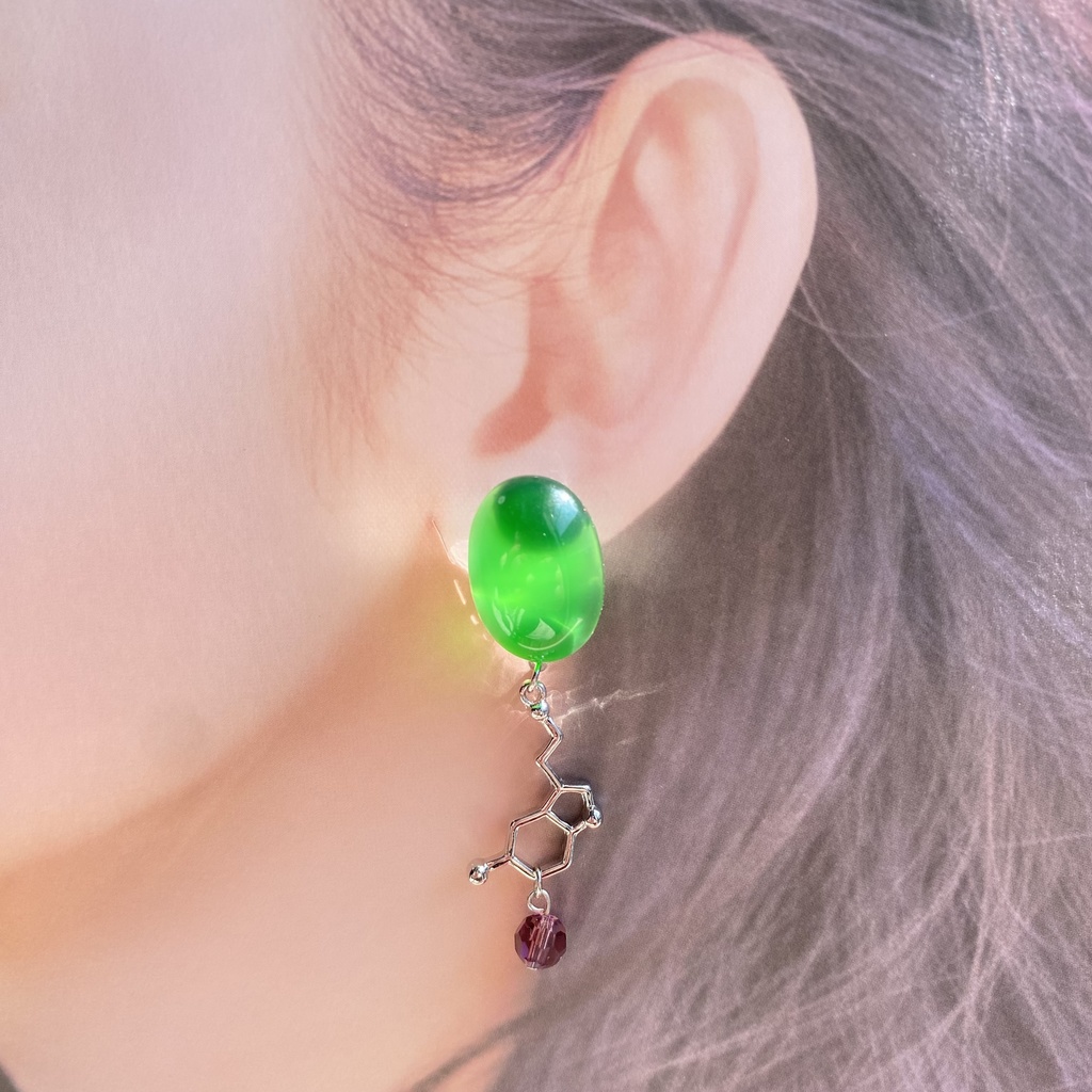 【ツイステ】サイエンス部(クラブウェア)イメージアクセサリー【イヤリング・ピアス】