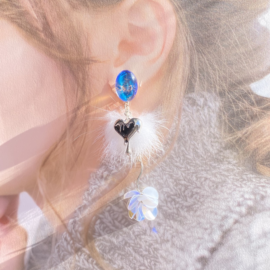 【ツイステ】シュラウド兄弟イメージアクセサリー 【イヤリング・ピアス】