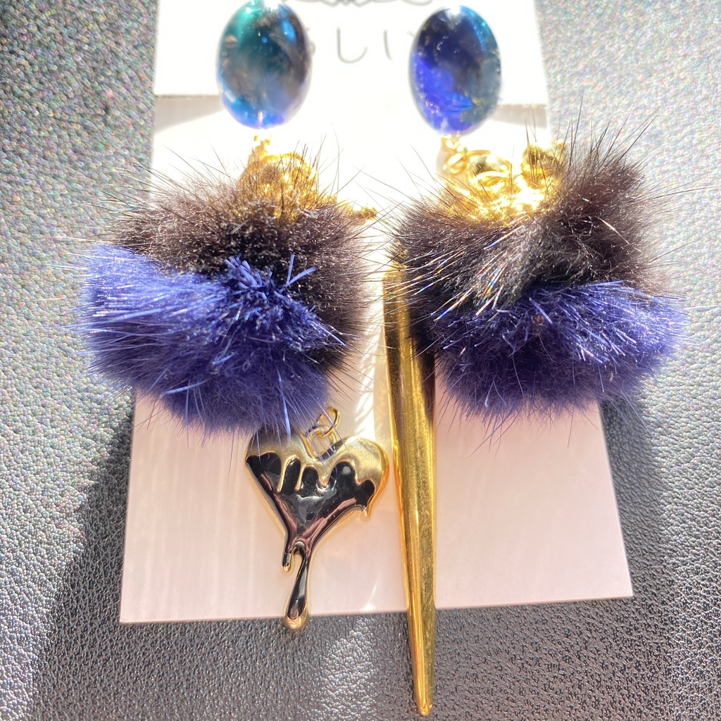 【ツイステ】シュラウド兄弟イメージアクセサリー 【イヤリング・ピアス】