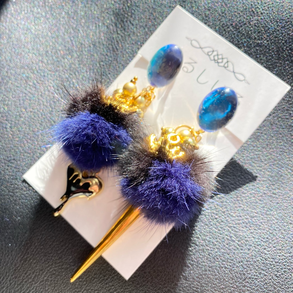 【ツイステ】シュラウド兄弟イメージアクセサリー 【イヤリング・ピアス】