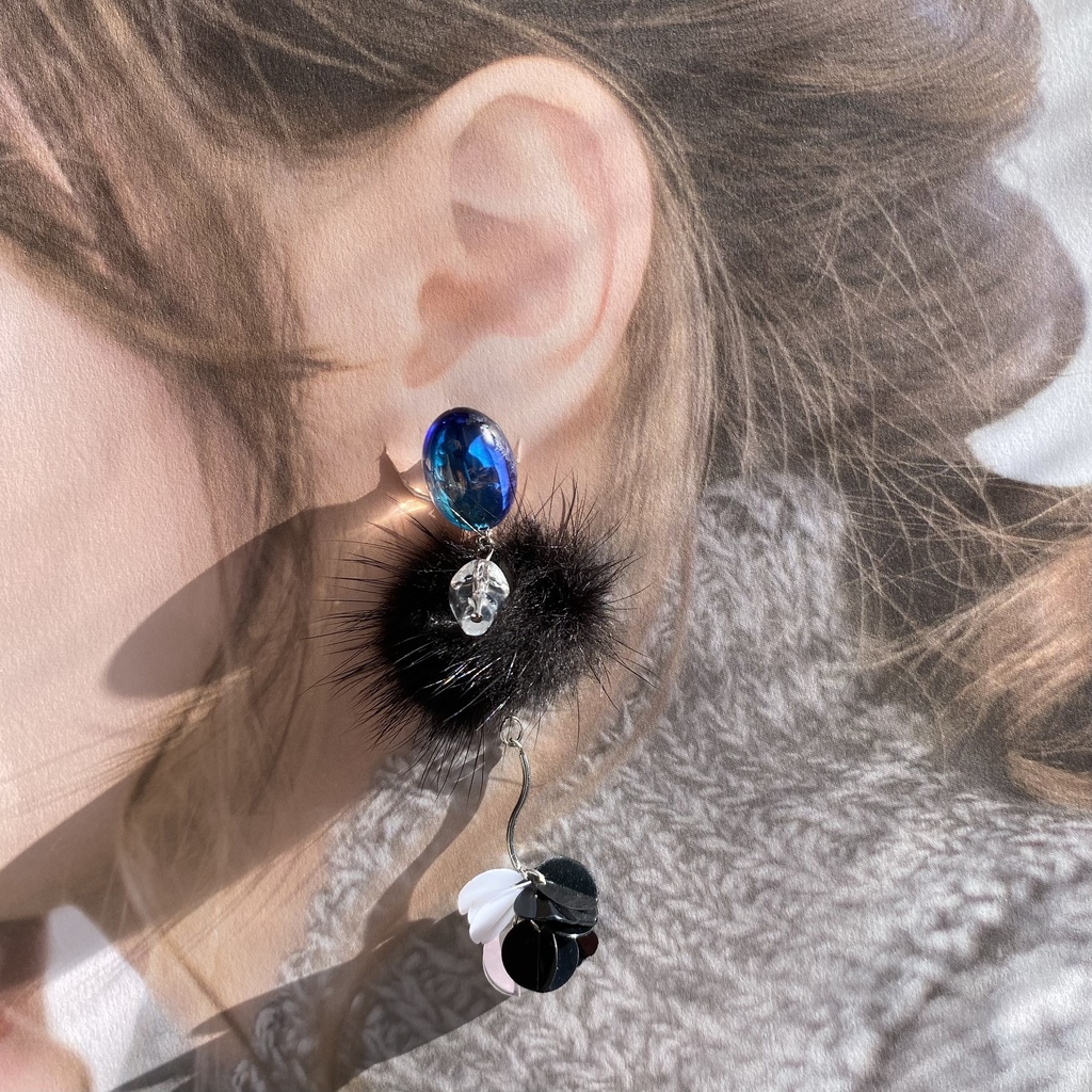 【ツイステ】シュラウド兄弟イメージアクセサリー 【イヤリング・ピアス】