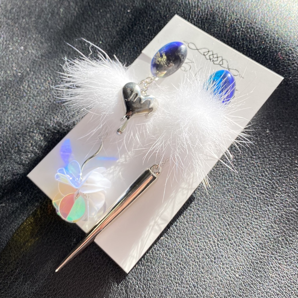 【ツイステ】シュラウド兄弟イメージアクセサリー 【イヤリング・ピアス】