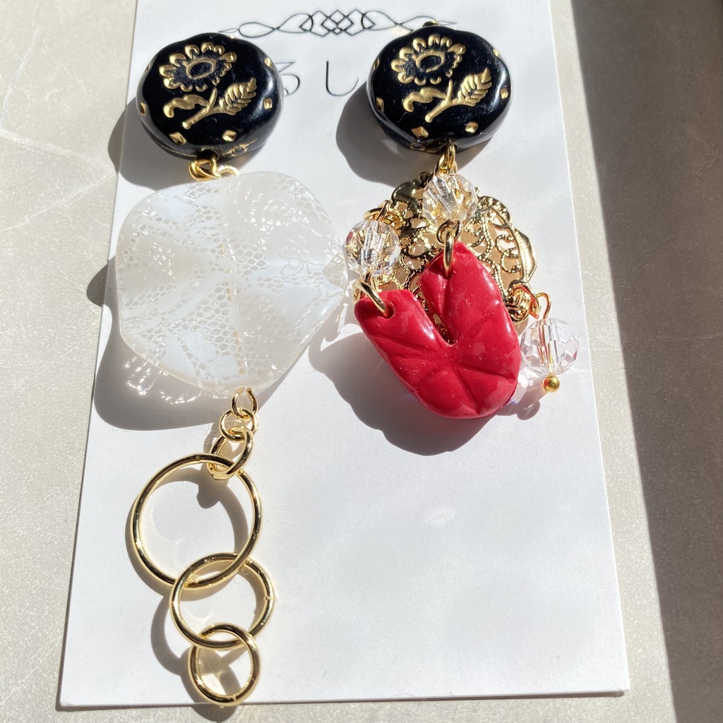 【刀剣乱舞】太郎太刀・次郎太刀イメージアクセサリー【イヤリング・ピアス】