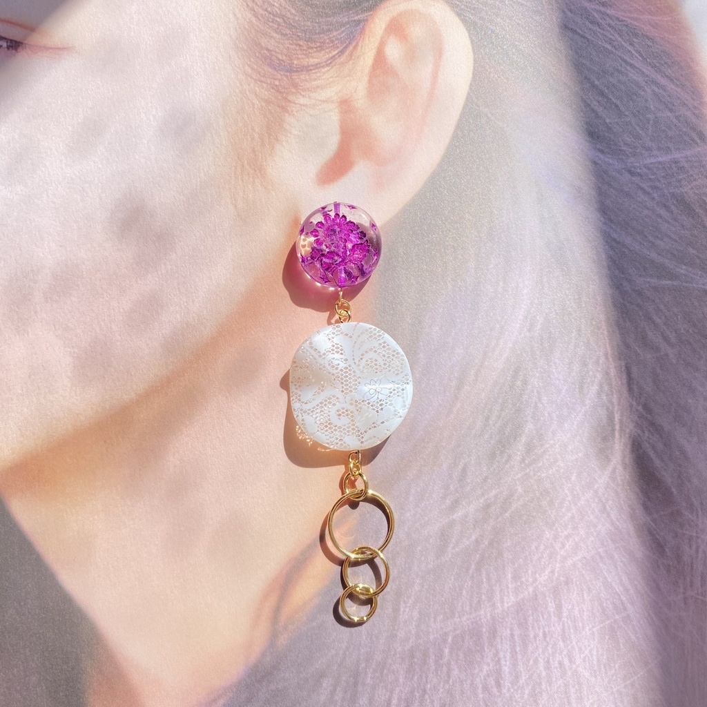 【刀剣乱舞】太郎太刀・次郎太刀イメージアクセサリー【イヤリング・ピアス】