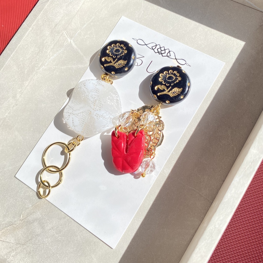 【刀剣乱舞】太郎太刀・次郎太刀イメージアクセサリー【イヤリング・ピアス】