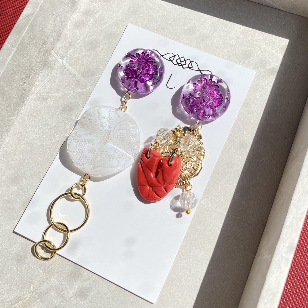 【刀剣乱舞】太郎太刀・次郎太刀イメージアクセサリー【イヤリング・ピアス】