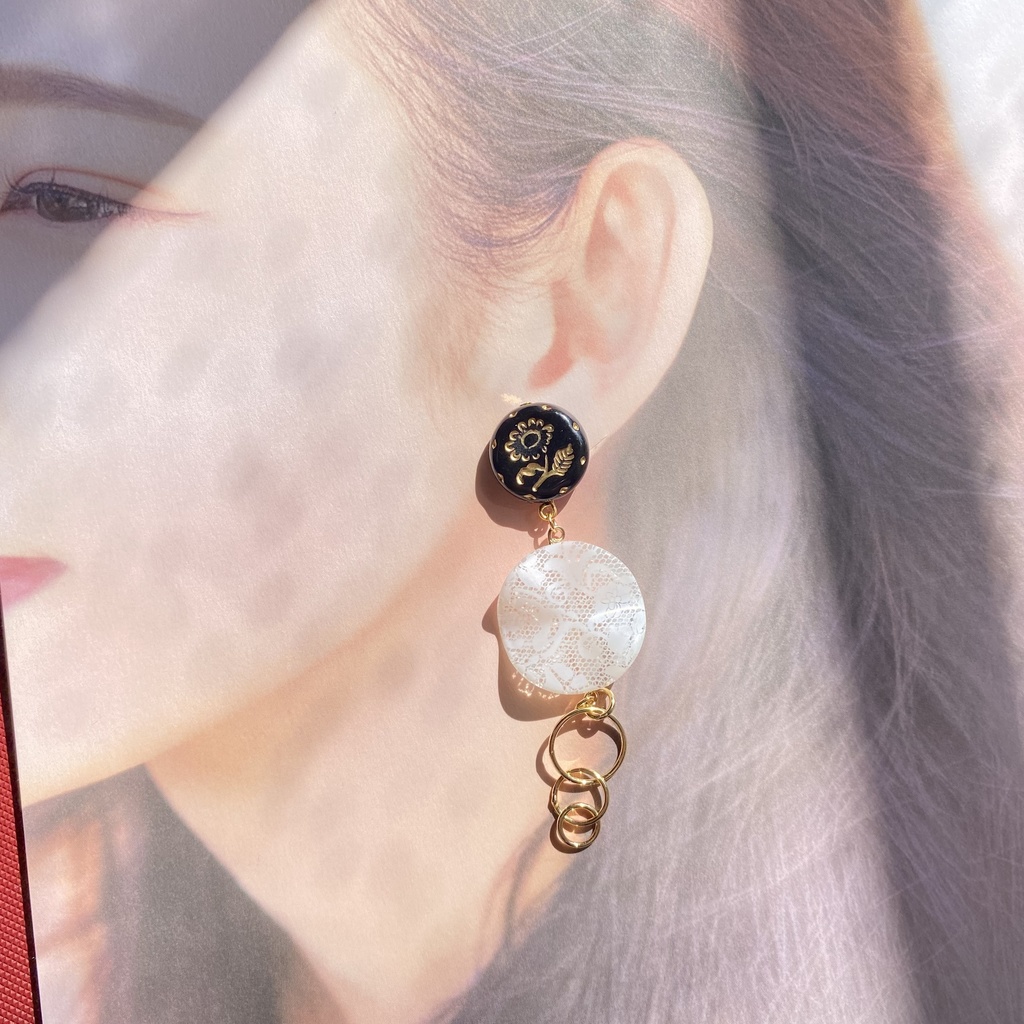 【刀剣乱舞】太郎太刀・次郎太刀イメージアクセサリー【イヤリング・ピアス】