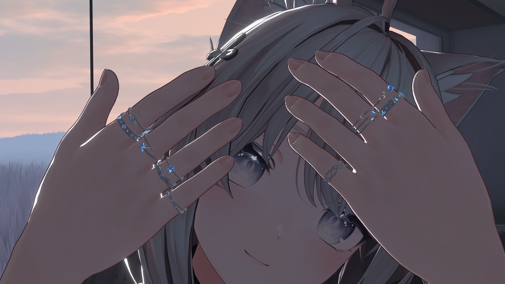 【指輪10点セットMA対応】Stellar Rings / 10-Piece Set【VRC想定】