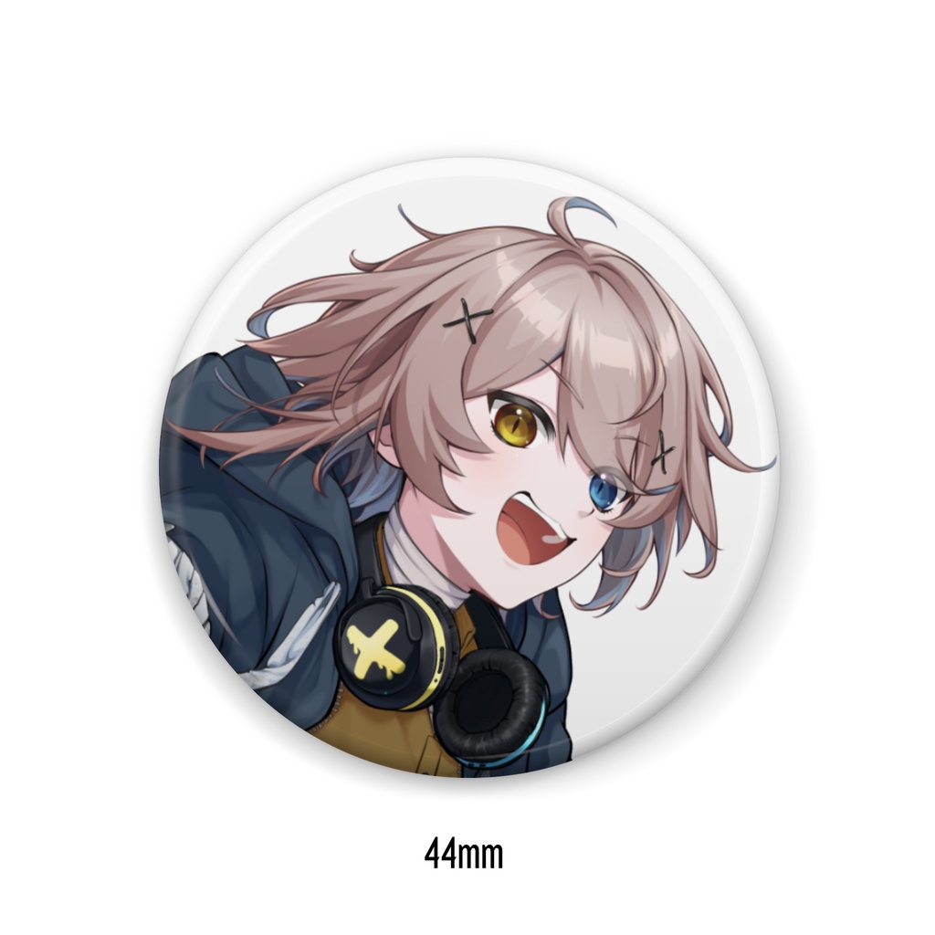 包身カケル 缶バッジ