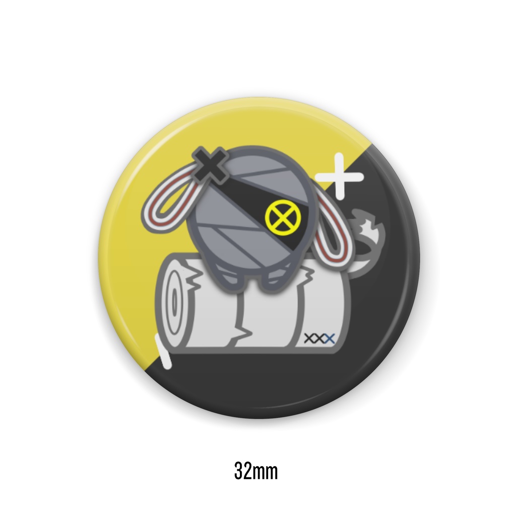 包身カケル 缶バッジ