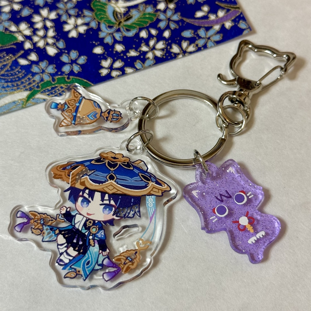 放浪者アクリルキーホルダー