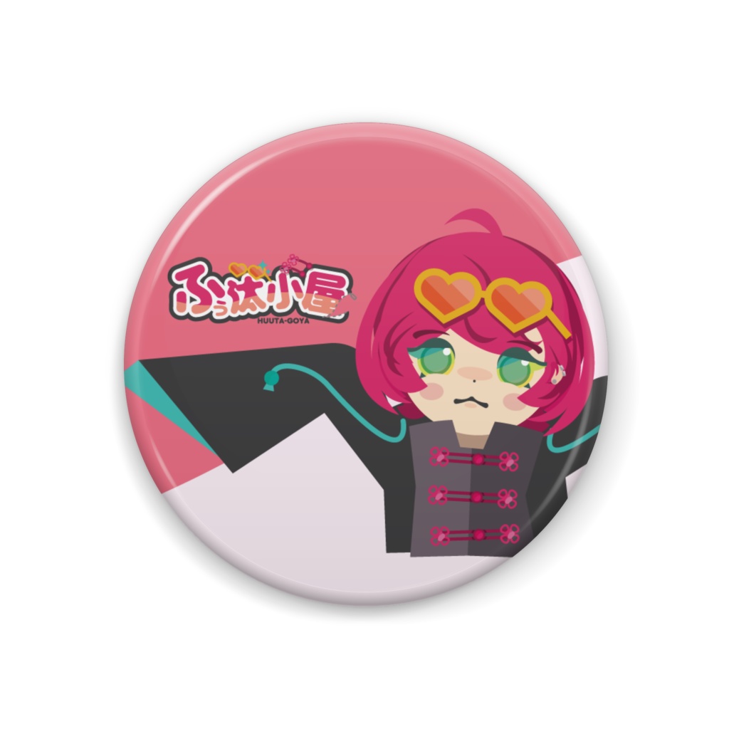 チャンネルアート缶バッジ