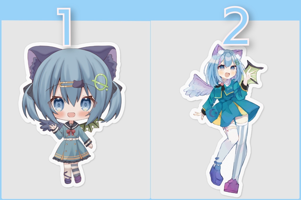 零のステッカー100×100mm【全2種類】