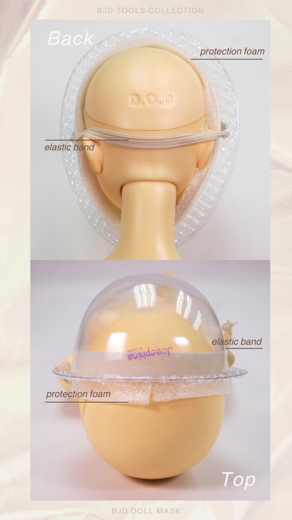 BJDフェイスカバー ( BJD Doll Mask )