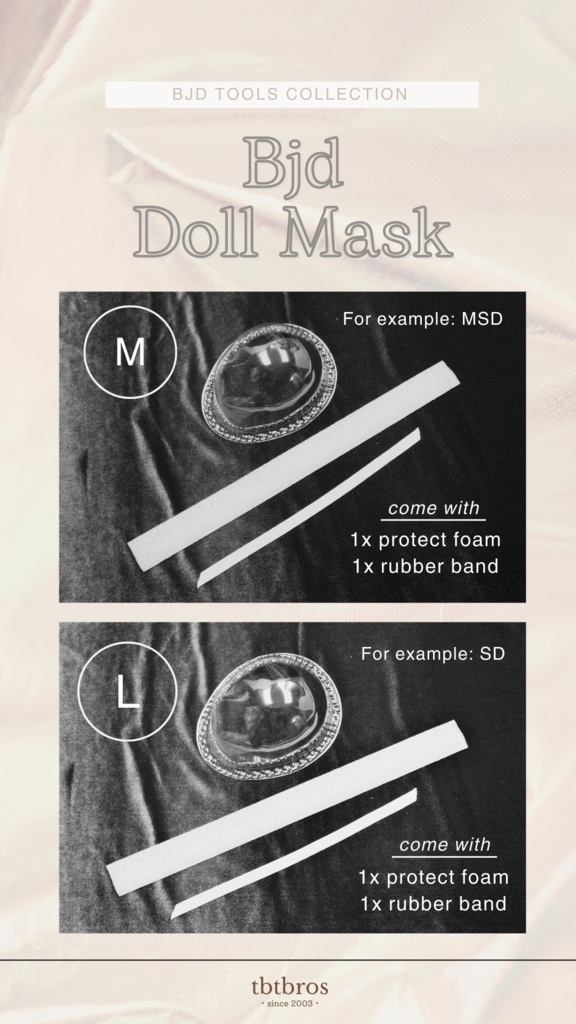 BJDフェイスカバー ( BJD Doll Mask )