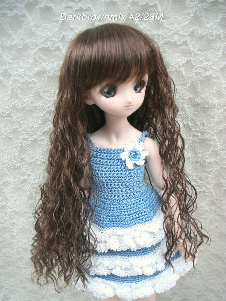 ウィッグ / 8-9インチ / ミディアムロングウェーブ (8-9/21177)